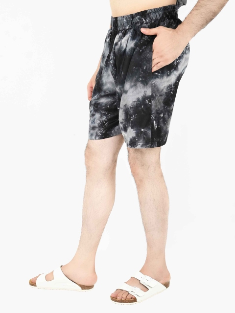Blissence Menv Cotton Printed Lounge Shorts - Image 4