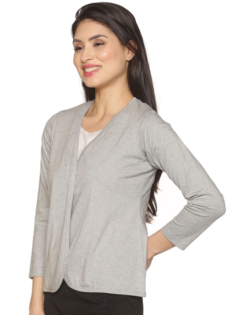 ECOLINE Clothing Eco Friendly V-Neck Open Front Shrug - Image 3