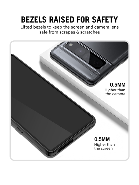DailyObjects Frosted Clear Google Pixel 7 Pro Back Case - Image 4