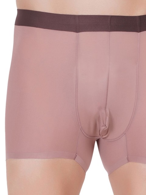 AMOUREUX Men Breathability Short Trunk M7085_Bwn_L - Image 5
