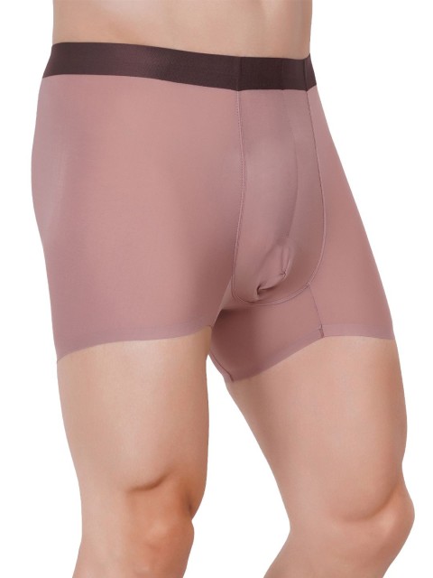 AMOUREUX Men Breathability Short Trunk M7085_Bwn_L - Image 2