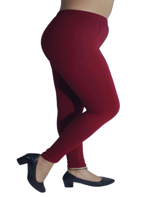 PINK SHELL Women Cotton Ankle Length Leggings - Image 2