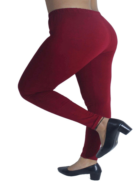 PINK SHELL Women Cotton Ankle Length Leggings - Image 3