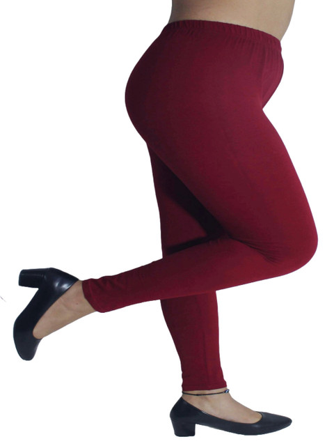 PINK SHELL Women Cotton Ankle Length Leggings - Image 5