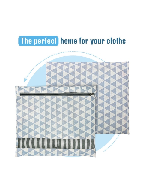 Kuber Industries Grey 6 Pcs Regular Clothes Storage Single Packing Bag Drawer Organiser - Image 3