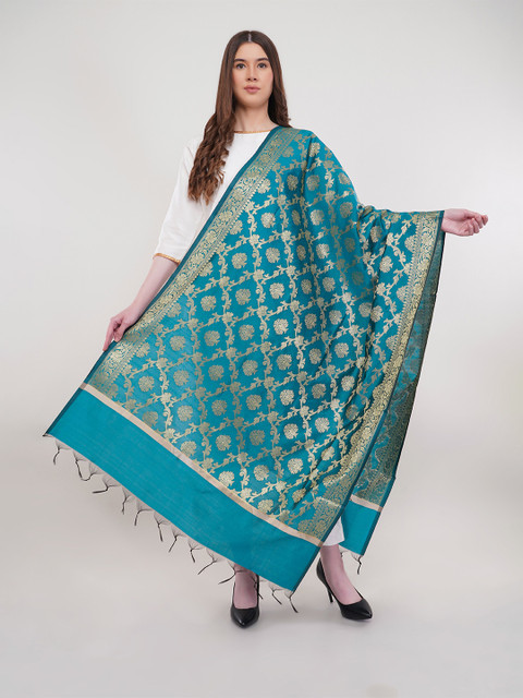 Lavantika Ethnic Motifs Woven Design Dupatta