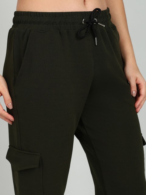 NEXSTEP Women Relaxed-Fit Dry Fit Mid Rise Cargo Track Pant - Image 5