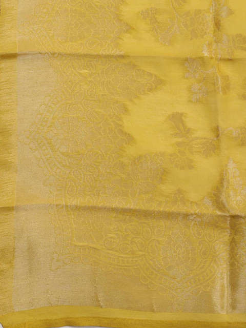 Meena Bazaar Embroidered Art Silk Unstitched Dress Material - Image 4