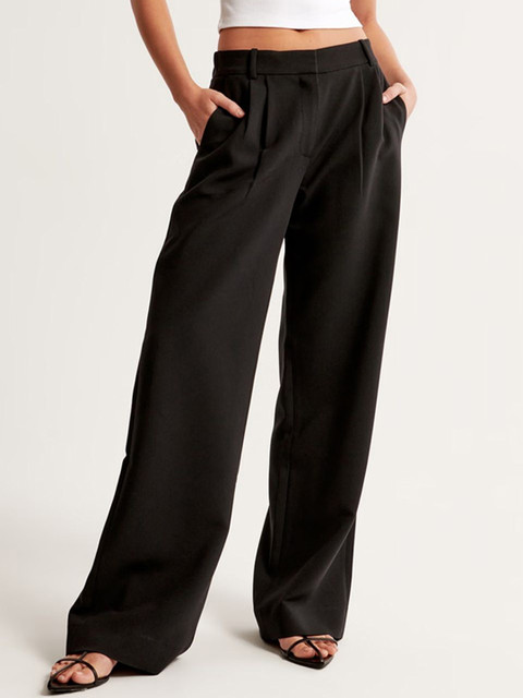 FNOCKS Women Brooklyn Lint Free Pleated Trousers