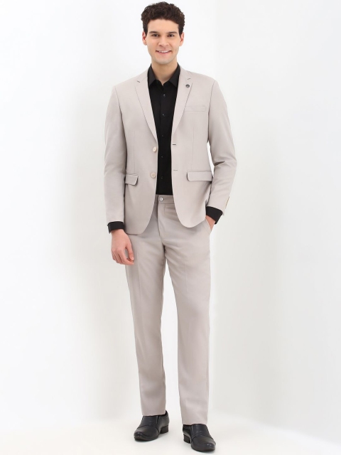 Allen Solly Men Slim Fit Single-Breasted Two Piece Blazer and Trousers Formal Suit