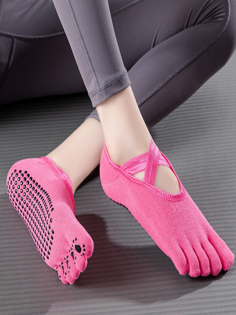 BAESD Women Non-Slip Anti-Skid Ankle Length Yoga Socks