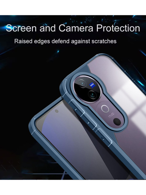 Karwan Solid Vivo V40 5G Impact Resistant Back Case - Image 2