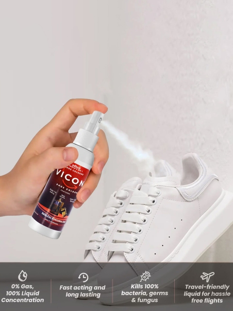 Adbeni Shoe Cologne With Liquid Dispenser Shoe Brush & Cloth - Image 3
