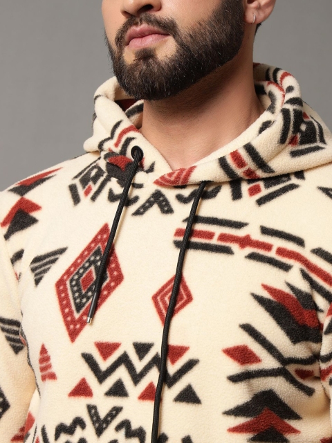 OGEN Men Printed Hooded Sweatshirt - Image 2