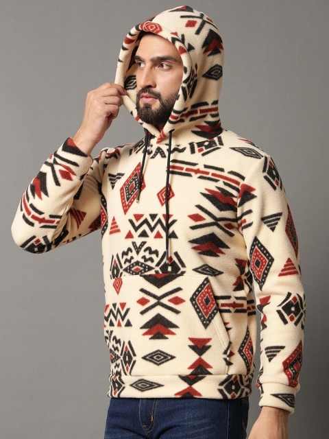 OGEN Men Printed Hooded Sweatshirt - Image 3