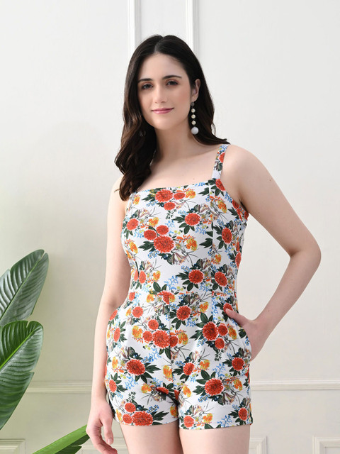 FLYING FEST Women Printed Jumpsuit