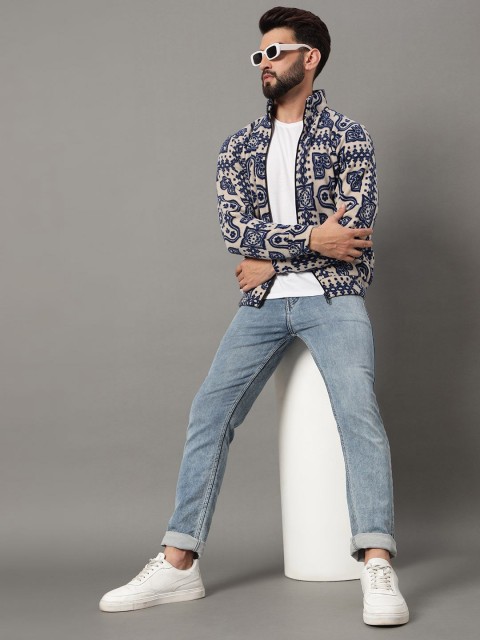 OGEN Men Mock Collar Sweatshirt