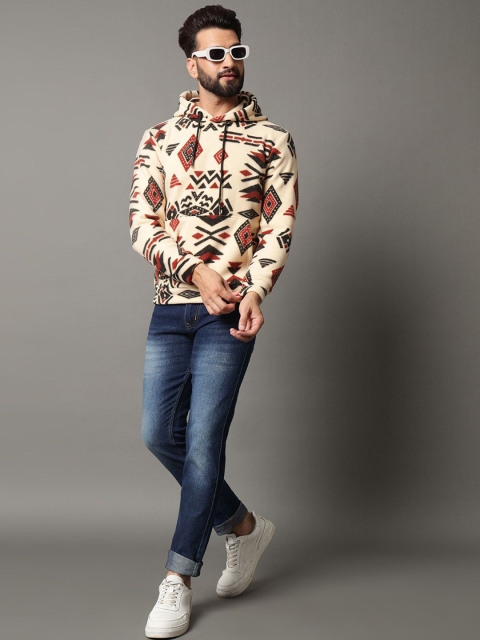 OGEN Men Printed Hooded Sweatshirt - Image 5