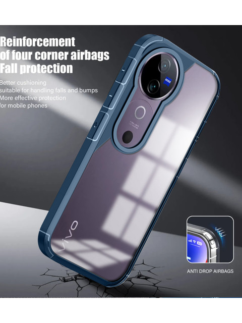 Karwan Solid Vivo V40 5G Impact Resistant Back Case - Image 3