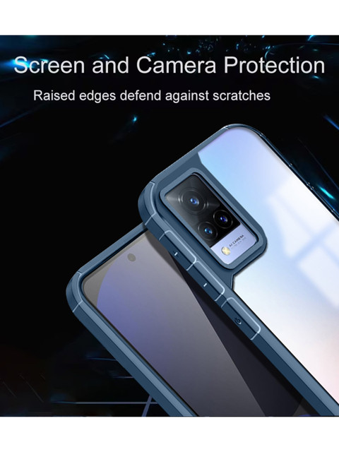 Karwan Solid Vivo V21E 5G Back Case - Image 3