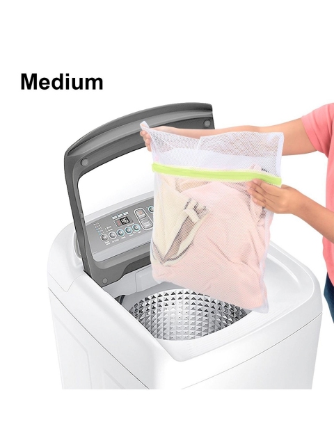 HOKIPO 3-Pcs Mesh Laundry Clothes Washing Bag- AR1365 - Image 3