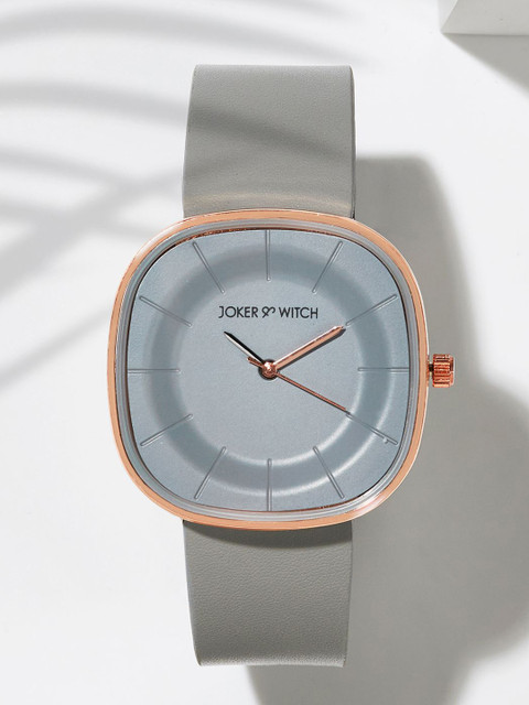 JOKER & WITCH Women Printed Dial & Leather Straps Analogue Watch AMWW984