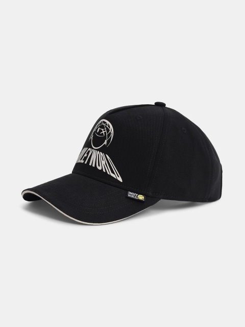 Jack & Jones Men Cotton Printed Baseball Cap - Image 3