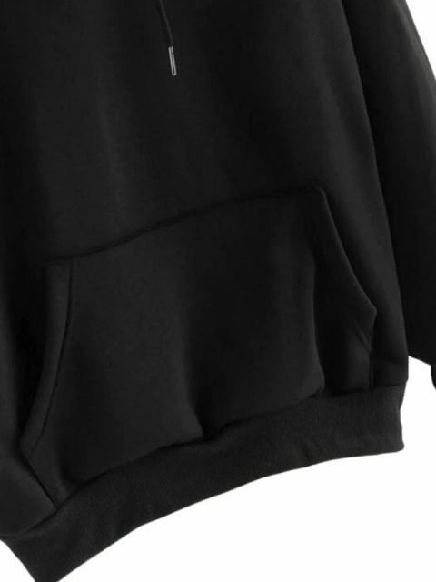 ZEN1 FASHION Anime Graphic Printed Hooded Sweatshirt - Image 4