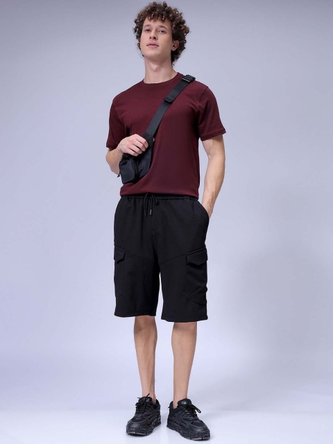 The Indian Garage Co Men Regular Fit Mid-Rise Cargo Shorts - Image 5