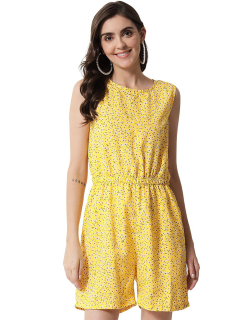 My Swag Women Floral Printed Playsuit