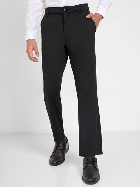 Peregrine by Pantaloons Men Slim Fit Trousers