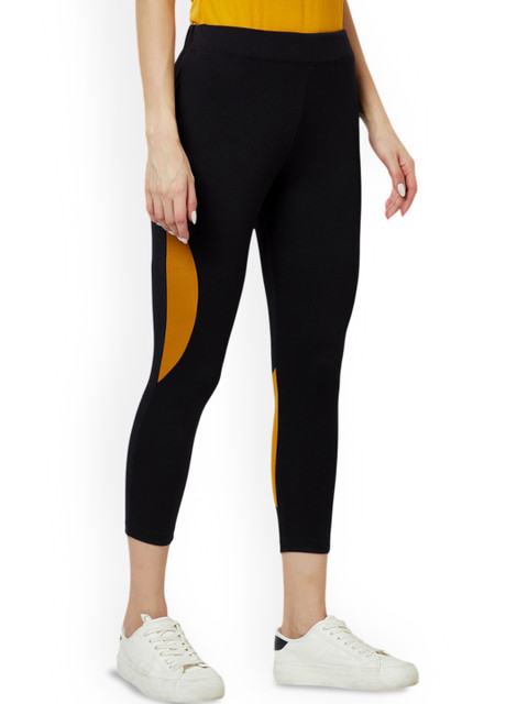 Unicus Apparel Colour Blocked Absolute Fit Ankle Length Tights - Image 2