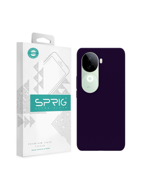 SPRIG vivo V40E Liquid Silicone Back Cover