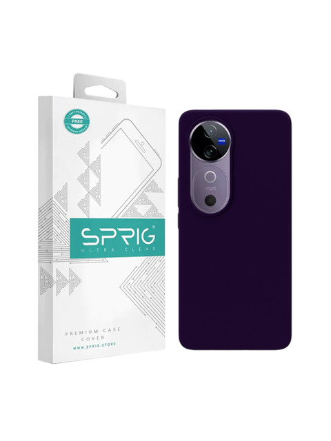 SPRIG vivo V40 Pro Liquid Silicone Back Cover