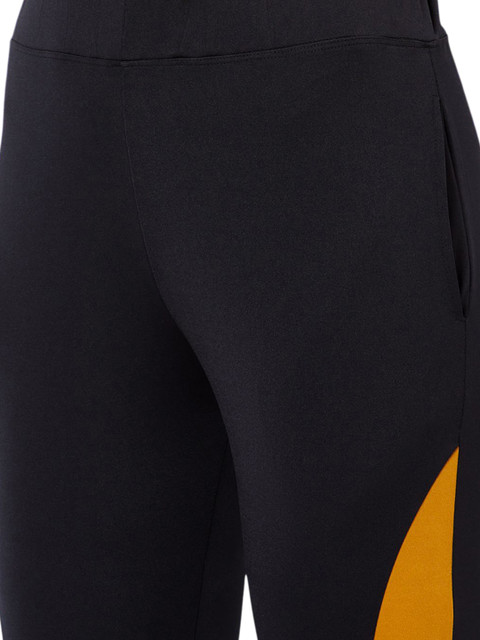 Unicus Apparel Colour Blocked Absolute Fit Ankle Length Tights - Image 6