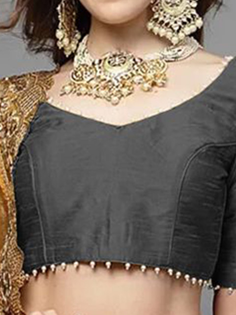Utsav Fashion Embellished Saree Blouse - Image 4