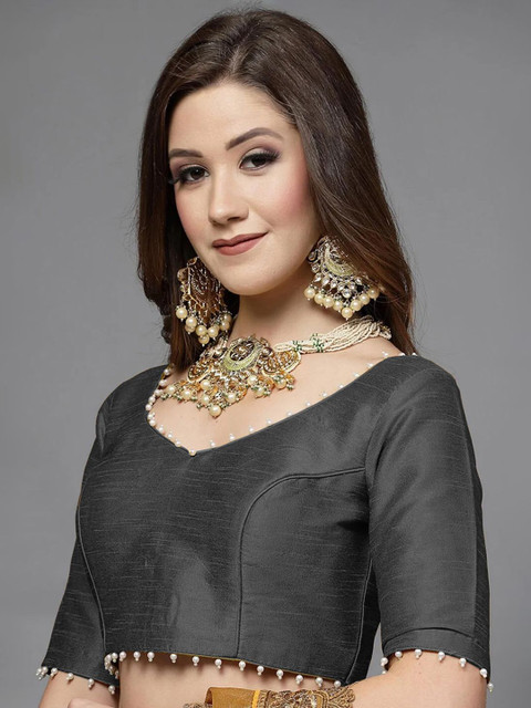 Utsav Fashion Embellished Saree Blouse - Image 3