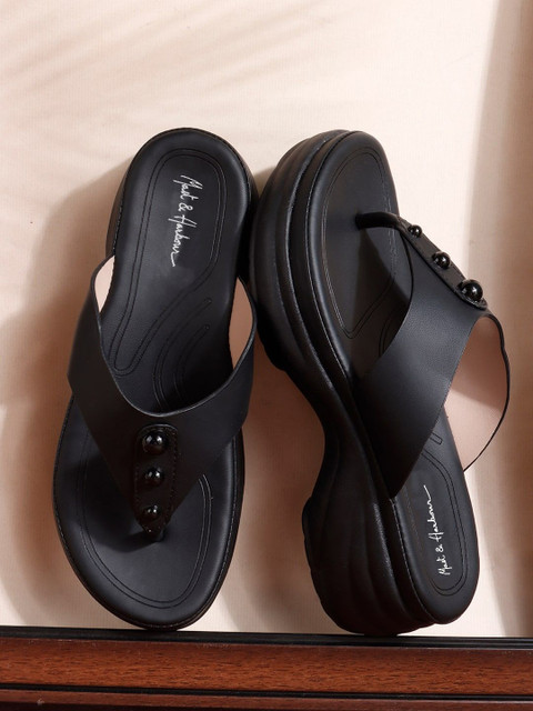 Mast & Harbour Women Open Toe Wedge Heels Sandals