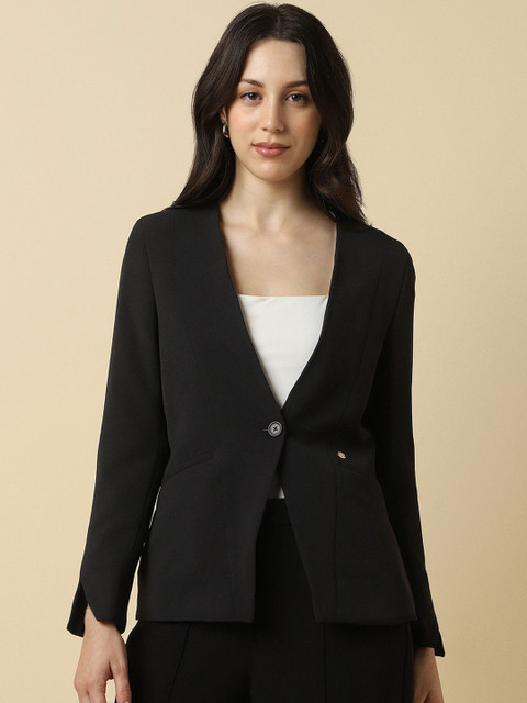 Allen Solly Woman Single Breasted Formal Blazer