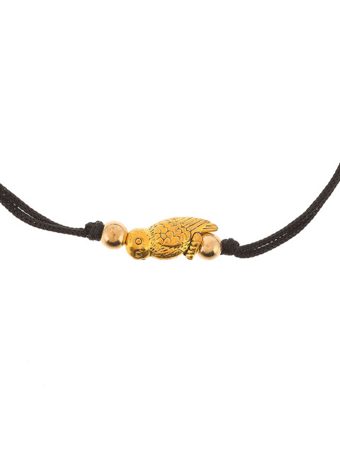 Silvermerc Designs Gold-Plated Birds Motif Anklet - Image 3