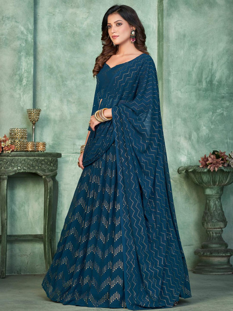 KALINI Women Embroidered Lehenga Choli - Image 3