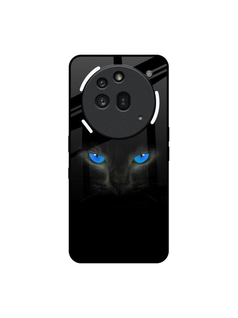 QRIOH Unisex Nothing Phone 3a Pro Blue Eyes Impact Resistant Glass Back Case