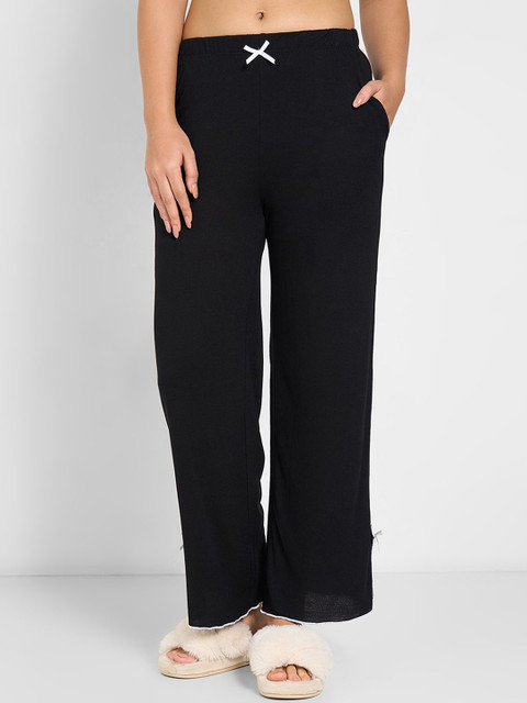Dreamz by Pantaloons Mid-Rise Straight Lounge Pants
