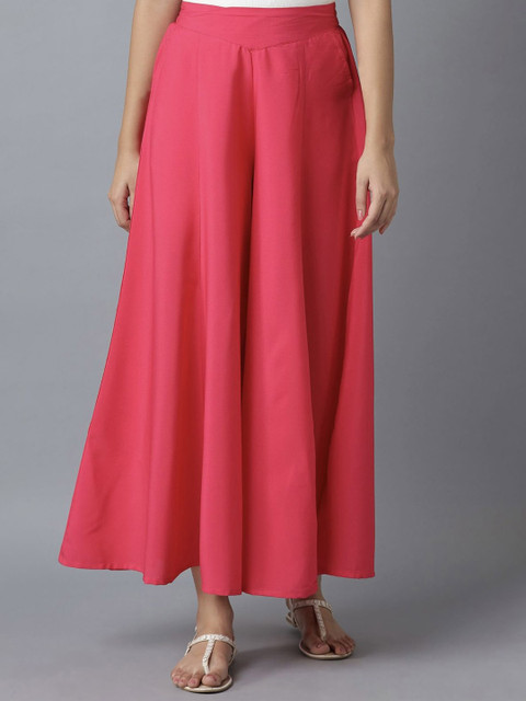 Moda Rapido Women Flared Palazzos