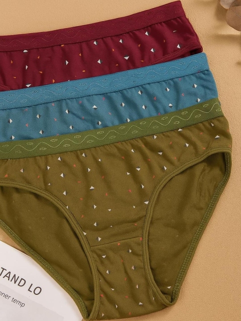 FiveFlag Set Of 3 Hipster Briefs