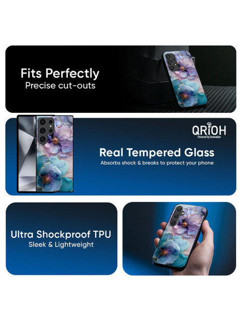 QRIOH Floral Printed Samsung Galaxy A56 5G Silicone Back Case - Image 5