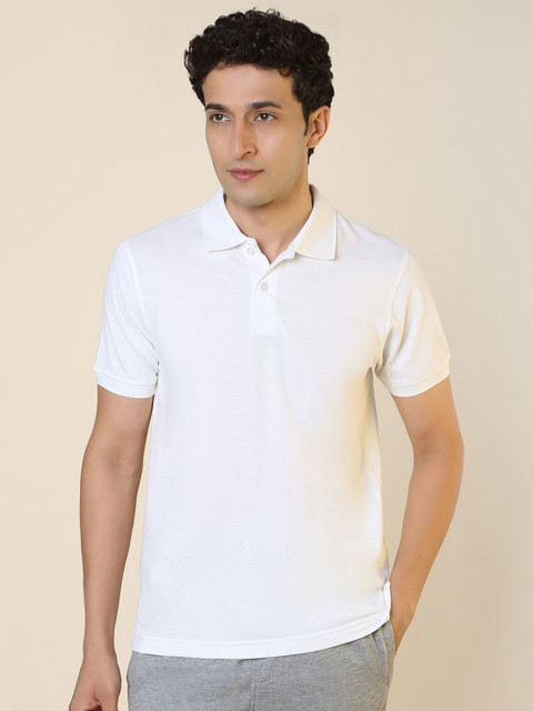 SleepZ by Raymond Polo Collar Pure Cotton T-shirt