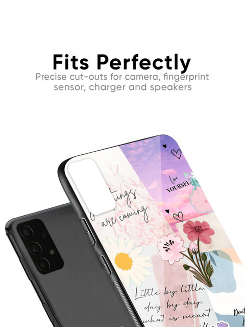 QRIOH Floral Printed Samsung Galaxy M53 5G Back Case Mobile Accessories - Image 3