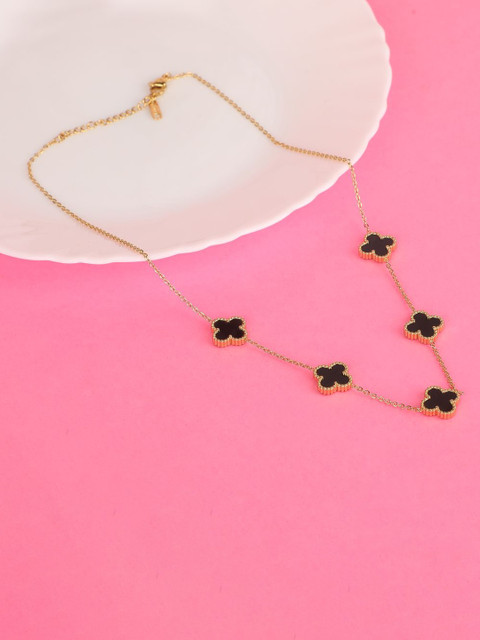 Thrillz Stainless Steel Gold-Plated Minimal Chain