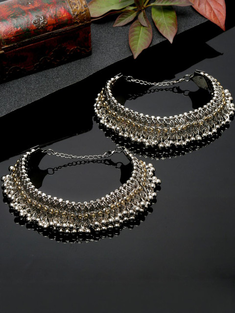 Shayna Silver-Plated Anklet